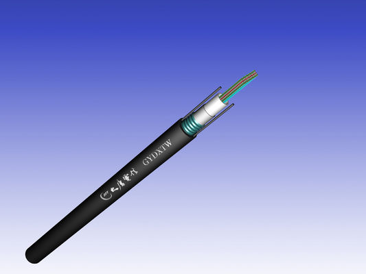 Van de de Vezelkabel van CEI 60794-1 FRP Openlucht Gevulde de Vezel Optische Kabel GYDXTW Gel